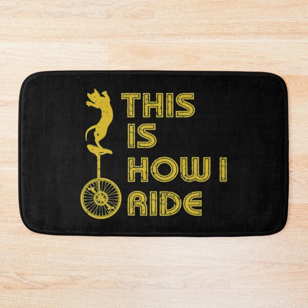 Item preview, This Is How I Ride Cat Riding Unicycle Cycling designed and sold by wushirts.