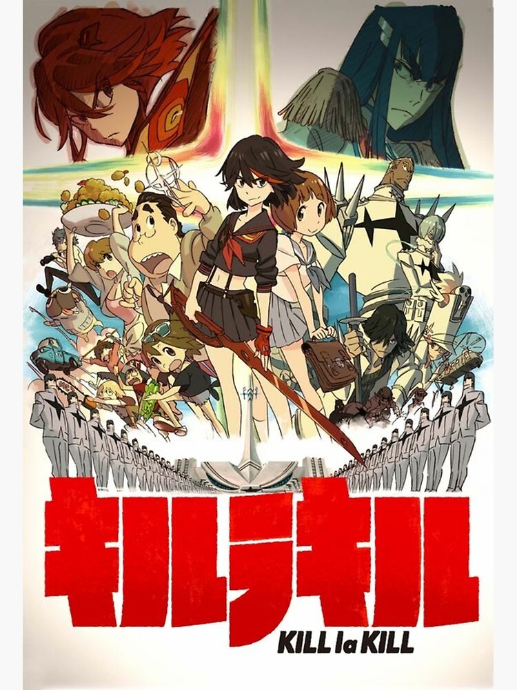 Elite Four - Kill la Kill Postcard for Sale by Anime Designs