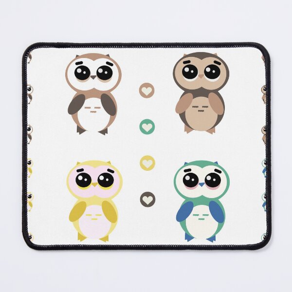 Item preview, Cute Rainbow Owls Family Pack Design #5 designed and sold by Rainbows Rock.