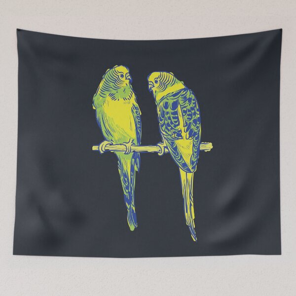 Item preview, Australian ringneck parrots designed and sold by urban-color.