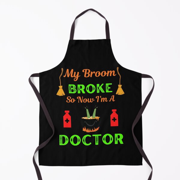 Item preview, My Broom Broke So I Became A Doctor designed and sold by WoodburyLake.