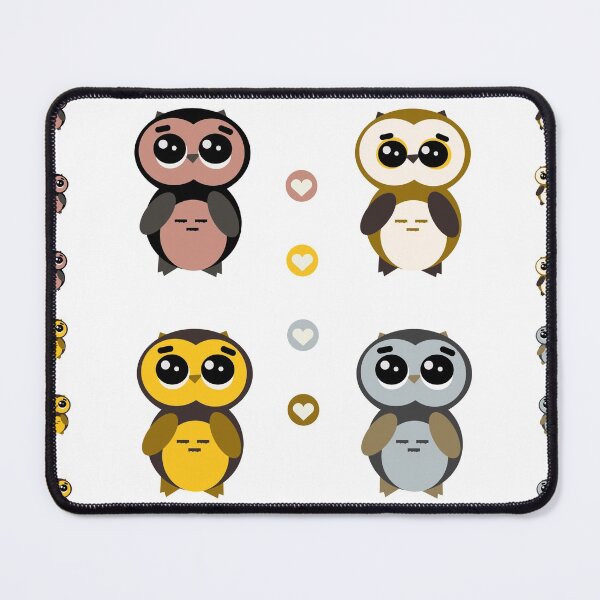 Item preview, Cute Rainbow Owls Family Pack Design #6 designed and sold by Rainbows Rock.