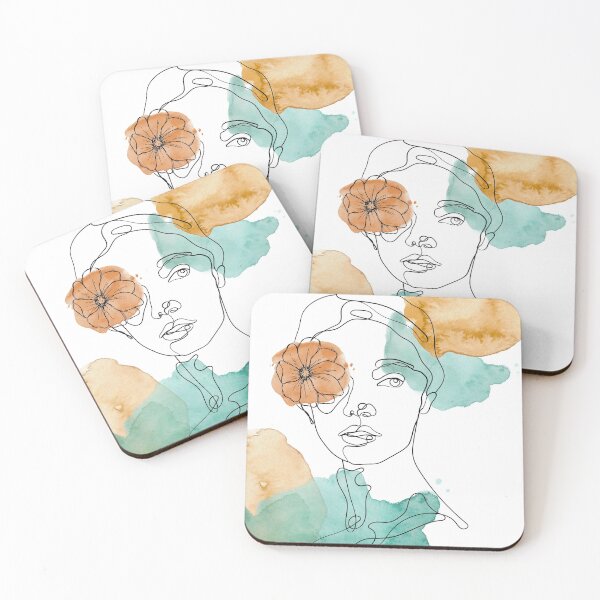 Item preview, Lady with flower designed and sold by BerylBlake.