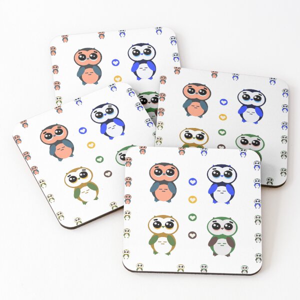 Item preview, Cute Rainbow Owls Family Pack Design #7 designed and sold by Rainbows Rock.