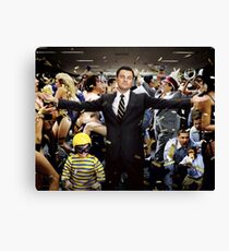 Wolf of Wall Street Canvas Print