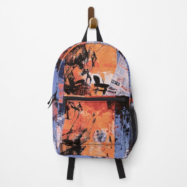 Item preview, OrangeBlueGrayAbstract designed and sold by FreshDonuts.