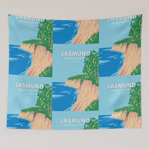 Item preview, Jasmund National Park Chalk Cliffs Germany Vintage designed and sold by KrisSidDesigns.
