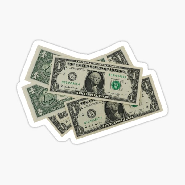 Money I Dollar Bill I United States Dollar I' Sticker