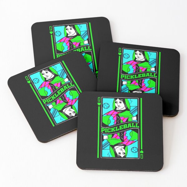 Item preview, Pickleball Queens Card Funny Paddle Sports Player T-Shirt designed and sold by spolayastore.
