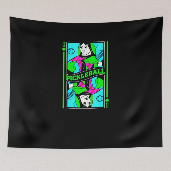 Item preview, Pickleball Queens Card Funny Paddle Sports Player T-Shirt designed and sold by spolayastore.