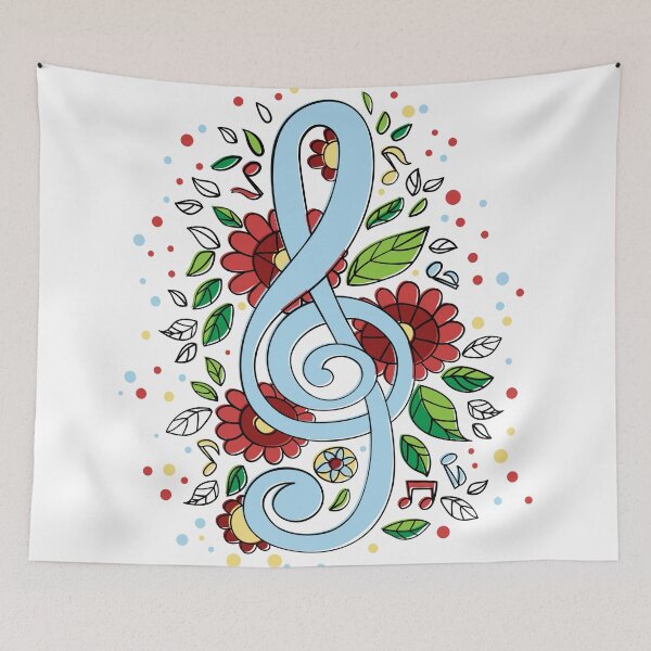 Item preview,  Flower musicnote  designed and sold by TheDillen.