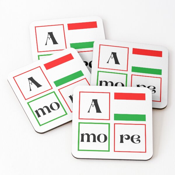Item preview, Italian Flag Amore designed and sold by artistoutfitter.