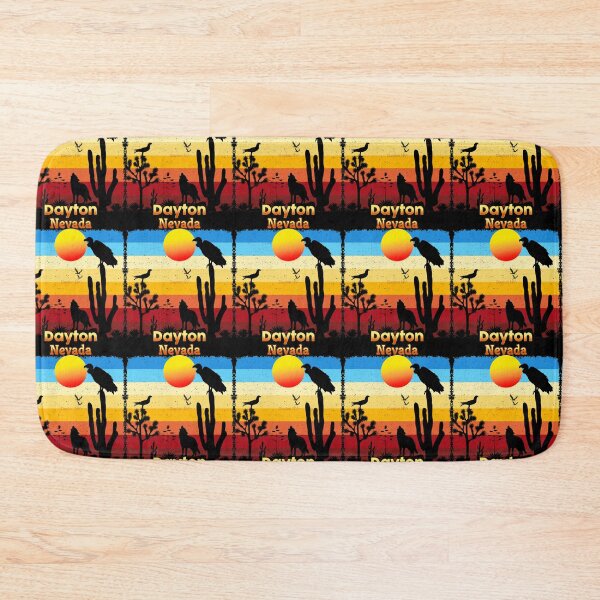 Item preview, Dayton Nevada NV  Cactus Vulture Coyote Sunset Retro Desert designed and sold by Cuatrocaminos.