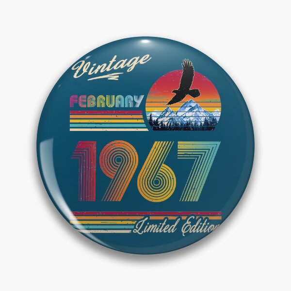 Item preview, February 1967 Birthday designed and sold by GreenSplash.
