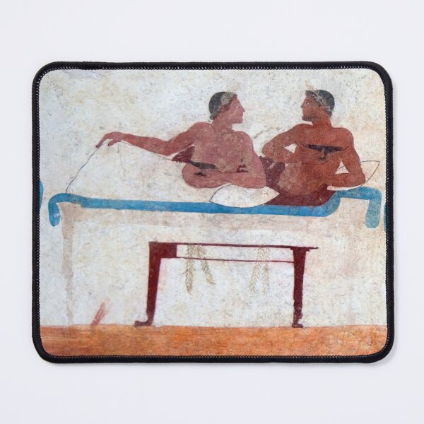 Item preview, Tomb of the Diver (South wall), Paestum designed and sold by Yair Karelic.