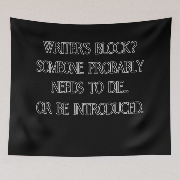 Item preview, Writer’s Block designed and sold by INKmagine  and Create.