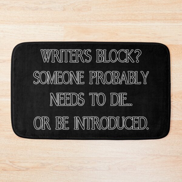 Item preview, Writer’s Block designed and sold by INKmagine  and Create.