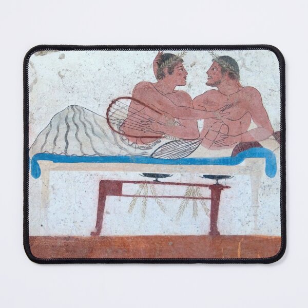 Item preview, Tomb of the Diver (North wall), Paestum designed and sold by Yair Karelic.