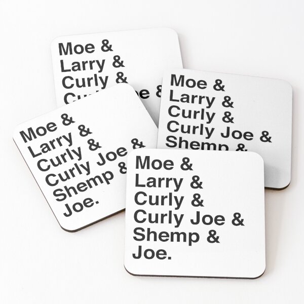 Item preview, The Six Stooges (black text) designed and sold by TextualDeviancy.