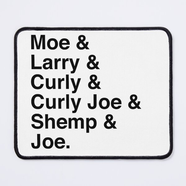 Item preview, The Six Stooges (black text) designed and sold by TextualDeviancy.