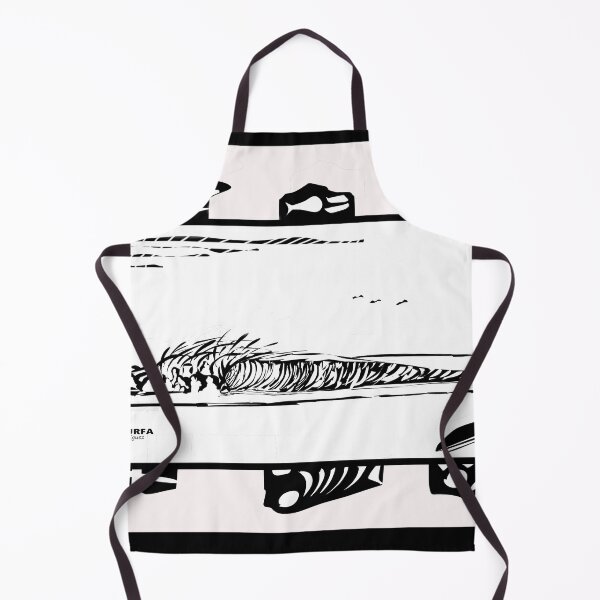 Item preview, La Baja Sur, Vida Surfa, black and white, surf art, surf tshirt, collection 2 designed and sold by vidasurfa.