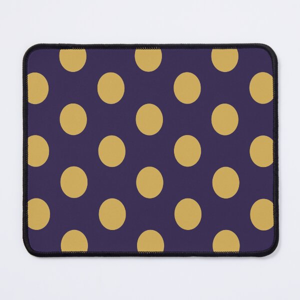 Item preview, Large GOLD and NAVY BLUE POLKA DOTS designed and sold by RachelMacht.