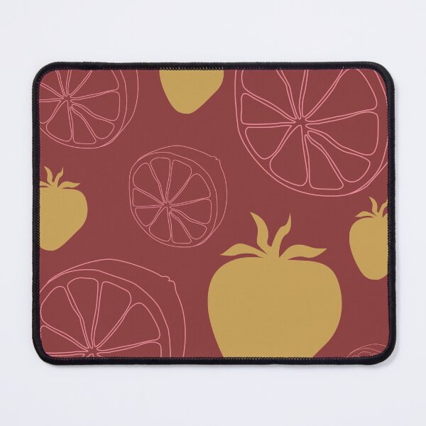 Item preview, Fruity strawberry citrus pattern designed and sold by LiliesValley.