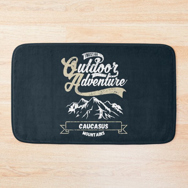 Item preview, Caucasus Mountains, Georgia, Russia, Mount Elbrus, Europe - Vintage Mountain Outdoor Adventure Logo designed and sold by Vintage-TM.