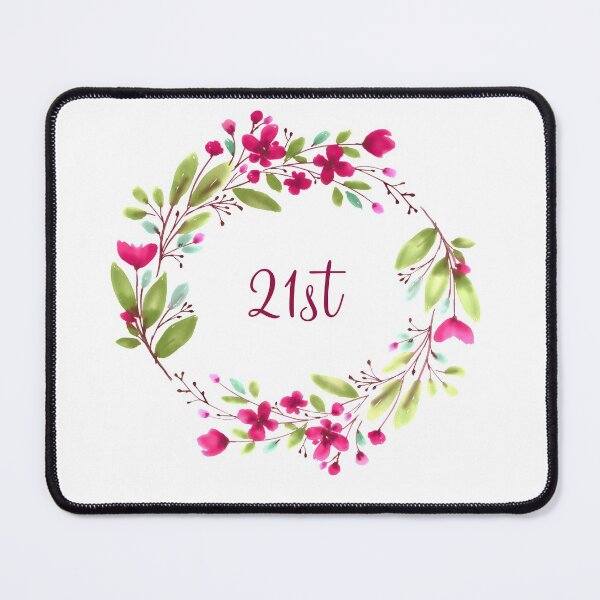 Item preview, 21st Design Floral Garland Illustration designed and sold by OByD.