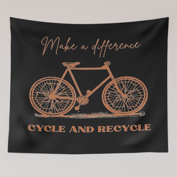 Item preview, Make a difference, cycle and recycle designed and sold by Belsorriso.