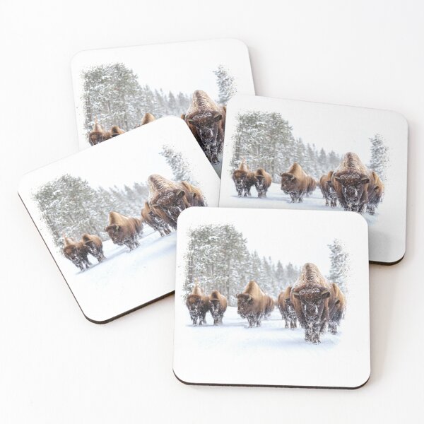 Item preview, Bison Snow herd designed and sold by SaintsPlace.