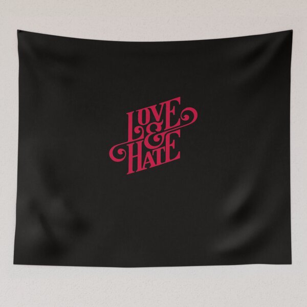 Item preview, Love and hate Funny Men&x27;s Tshirt Essential designed and sold by PASCALyes.