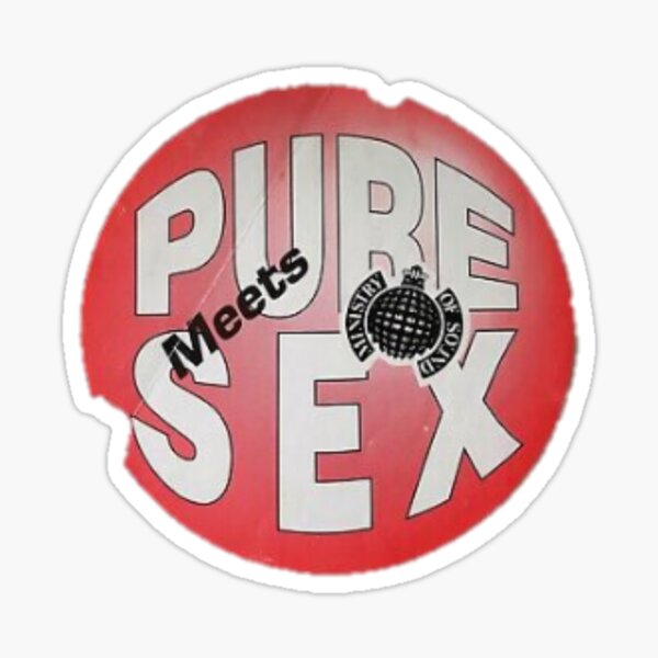 Pure Sex Sticker For Sale By Antiquepatriot Redbubble 