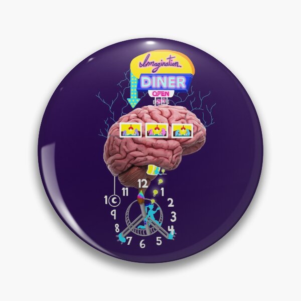 Item preview, Mind of Hyperactive Imagination 24/7 Diner  designed and sold by Deborah Camp.