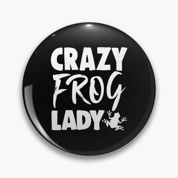Item preview, Crazy Frog Lady designed and sold by Bendthetrend.