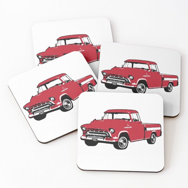 Item preview, Red 50's C Truck designed and sold by CoolRide.