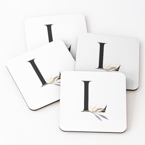 Item preview, Floral Alphabet Letter L designed and sold by Trinket-Trickster.