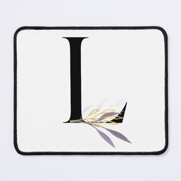 Item preview, Floral Alphabet Letter L designed and sold by Trinket-Trickster.