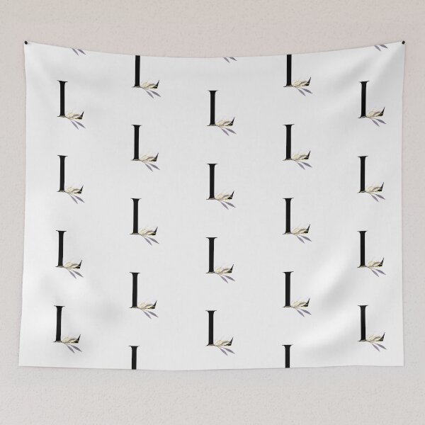 Item preview, Floral Alphabet Letter L designed and sold by Trinket-Trickster.