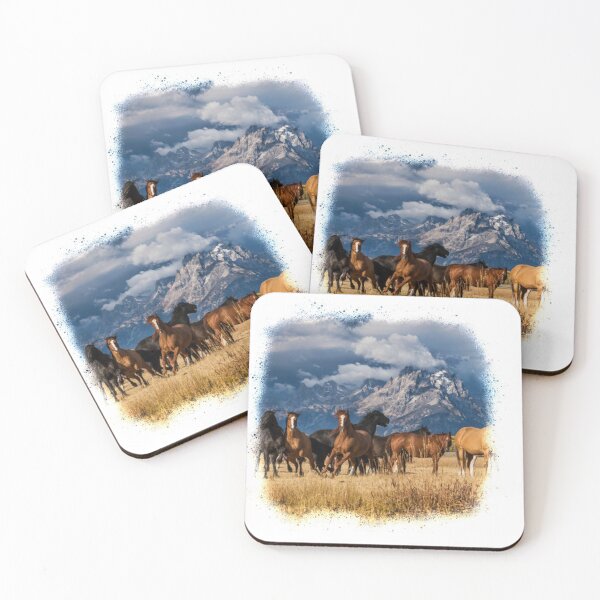 Item preview, Wild horses designed and sold by SaintsPlace.