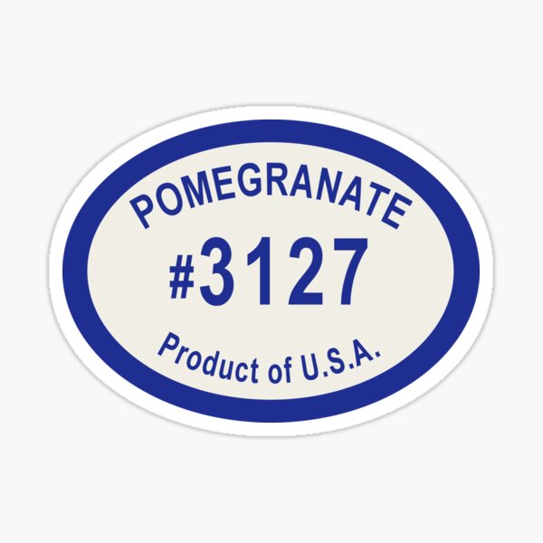 Pomegranate Sticker