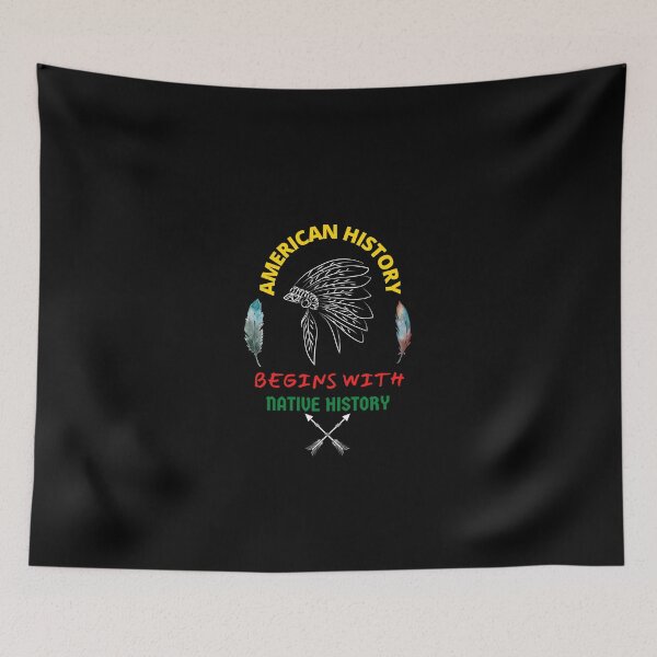 Item preview, American history begins with native history designed and sold by Strale25kv.