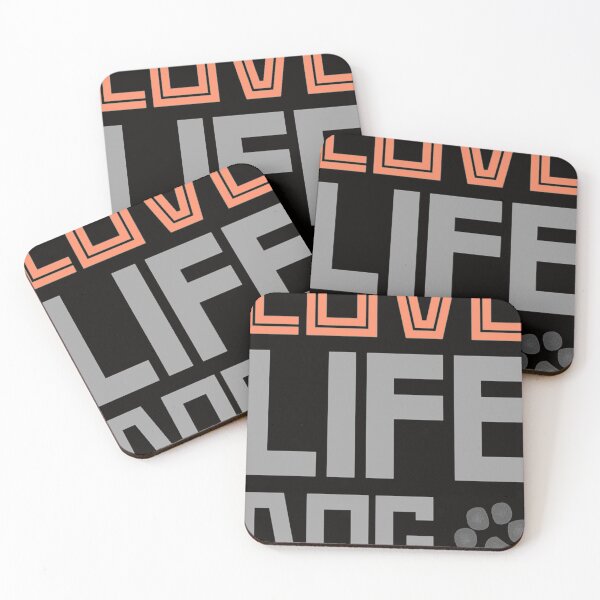 Item preview, Love Life Dog Print Active designed and sold by PASCALyes.