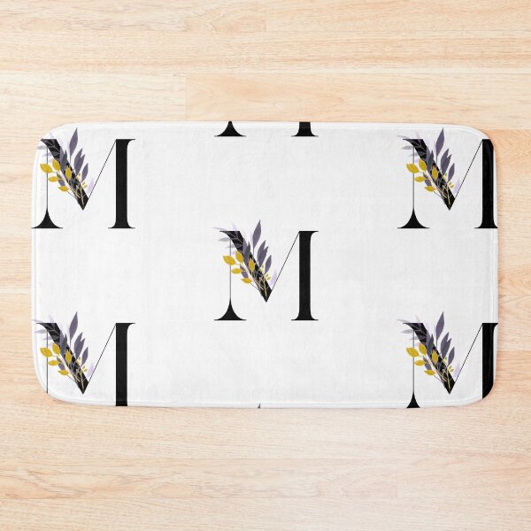 Item preview, Floral Alphabet Letter M designed and sold by Trinket-Trickster.
