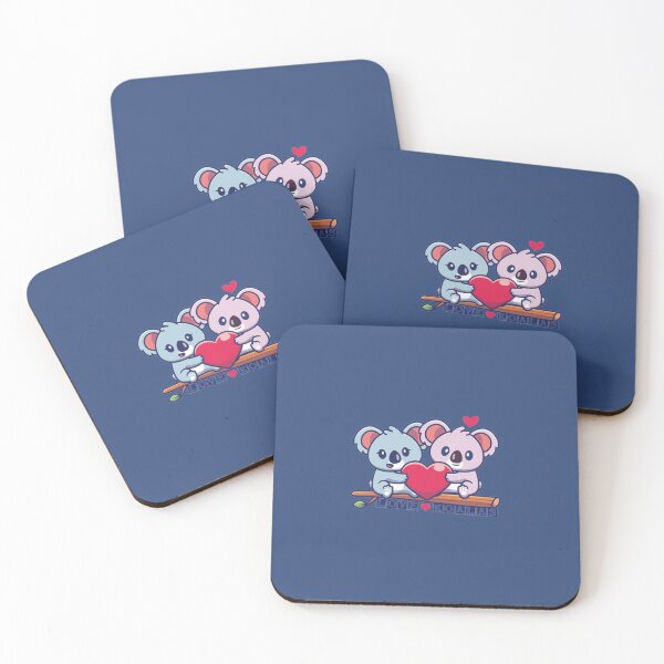 Item preview, Cute Koala Loves Hearts, Koala Lover, Koala Bear, Cute Koala , Koala Print   designed and sold by DesignEclipses.