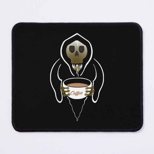 Item preview, GRIM REAPER skull HAVING coffee Halloween designed and sold by Lighvision.