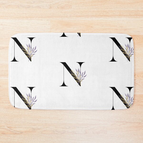 Item preview, Floral Alphabet Letter N designed and sold by Trinket-Trickster.