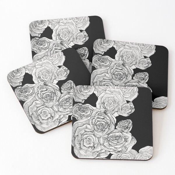 Item preview, Line Art Roses designed and sold by Gabrielle Struzik.