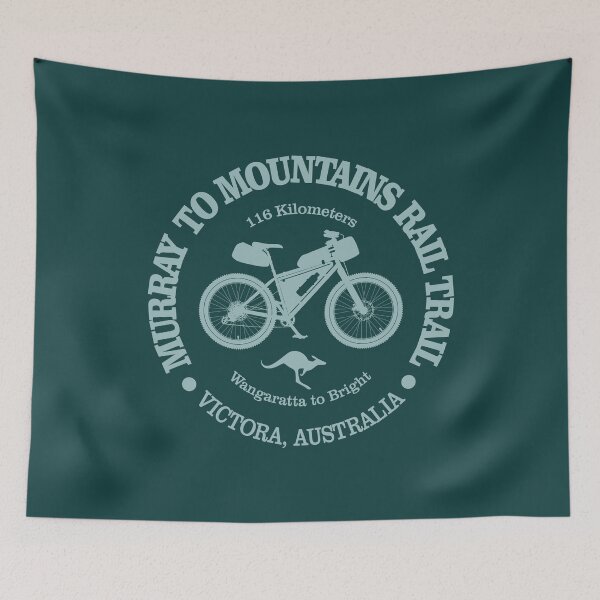 Item preview, Murray to Mountains Rail Trail (cycling) designed and sold by curranmorgan.
