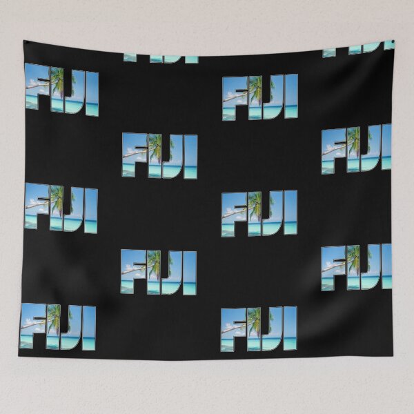 Item preview, Fiji holiday beach palm tree design designed and sold by chrlalexandru.